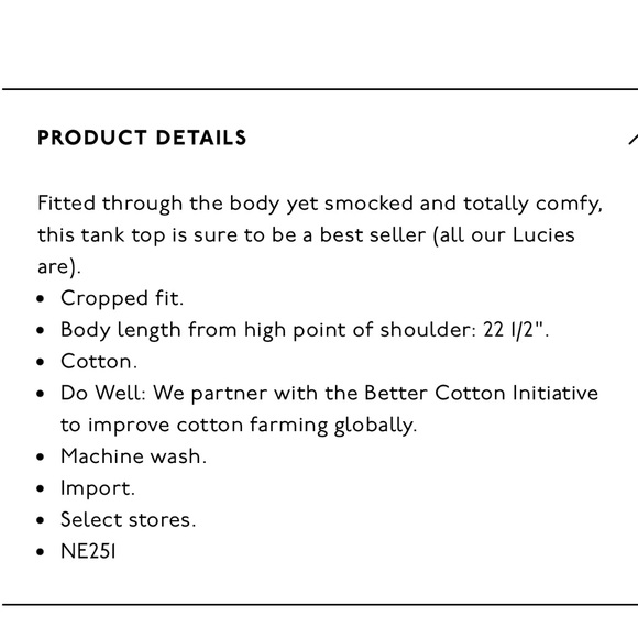 NWT Madewell Lucie smocked tank top - Picture 3 of 7